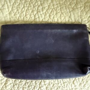 Vintage Coach Leather Makeup Bag Pouch